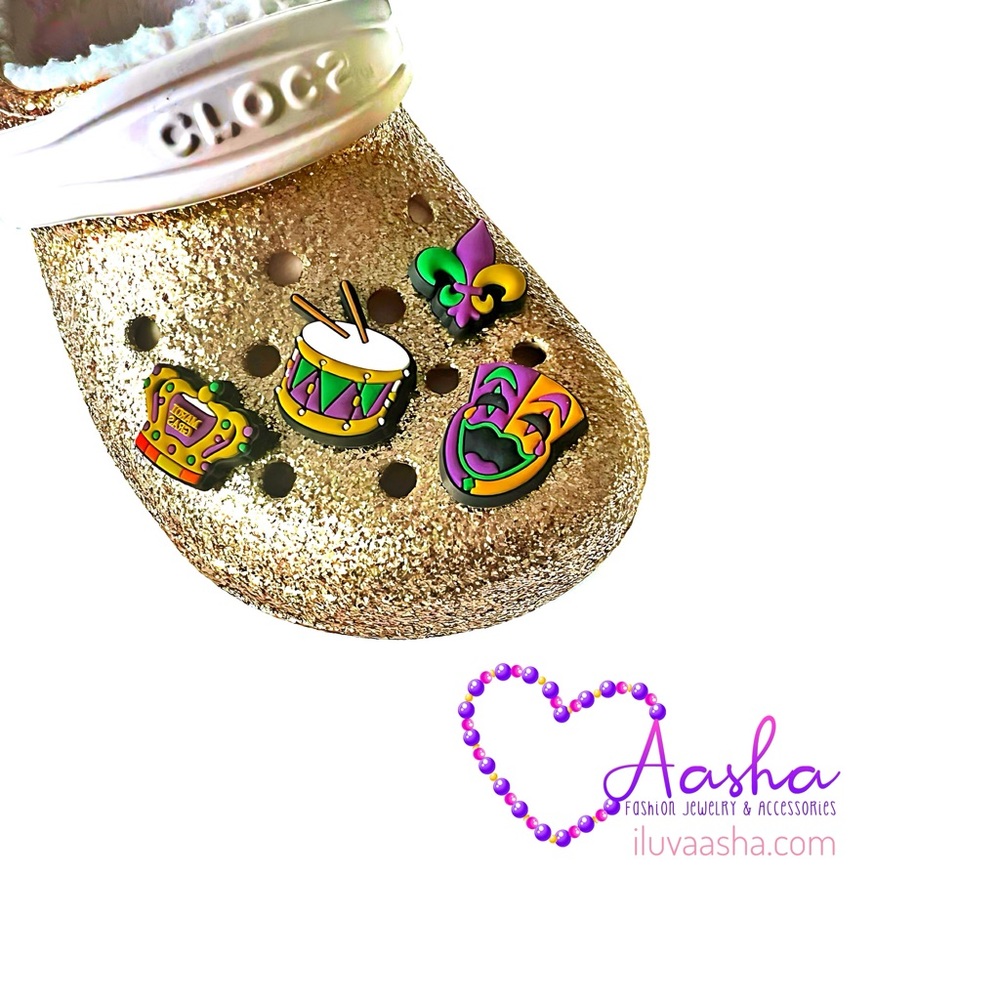 Crocs Charm | Mardi Gras Mambo